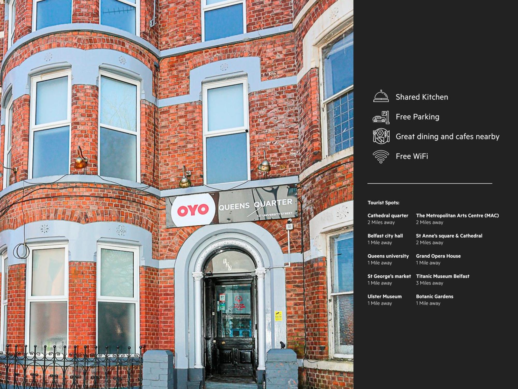 Oyo Queens Quarter Belfast Luaran gambar